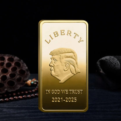 Donald Trump Gold Coin, Gold Plated Collectable Coin and Case Included, 45Th President, Certificate of Authenticity Official Master Coins