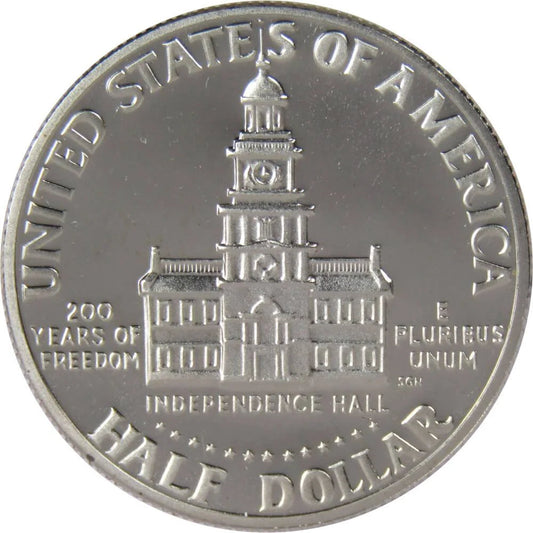 1976 S Kennedy Bicentennial Half Dollar Choice Proof Clad 50C US Coin Master Coins