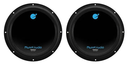 Planet Audio AC10D 10" 1500 Watt 4 Ohm Dual Voice Coil Car Audio Subwoofer, Pair
