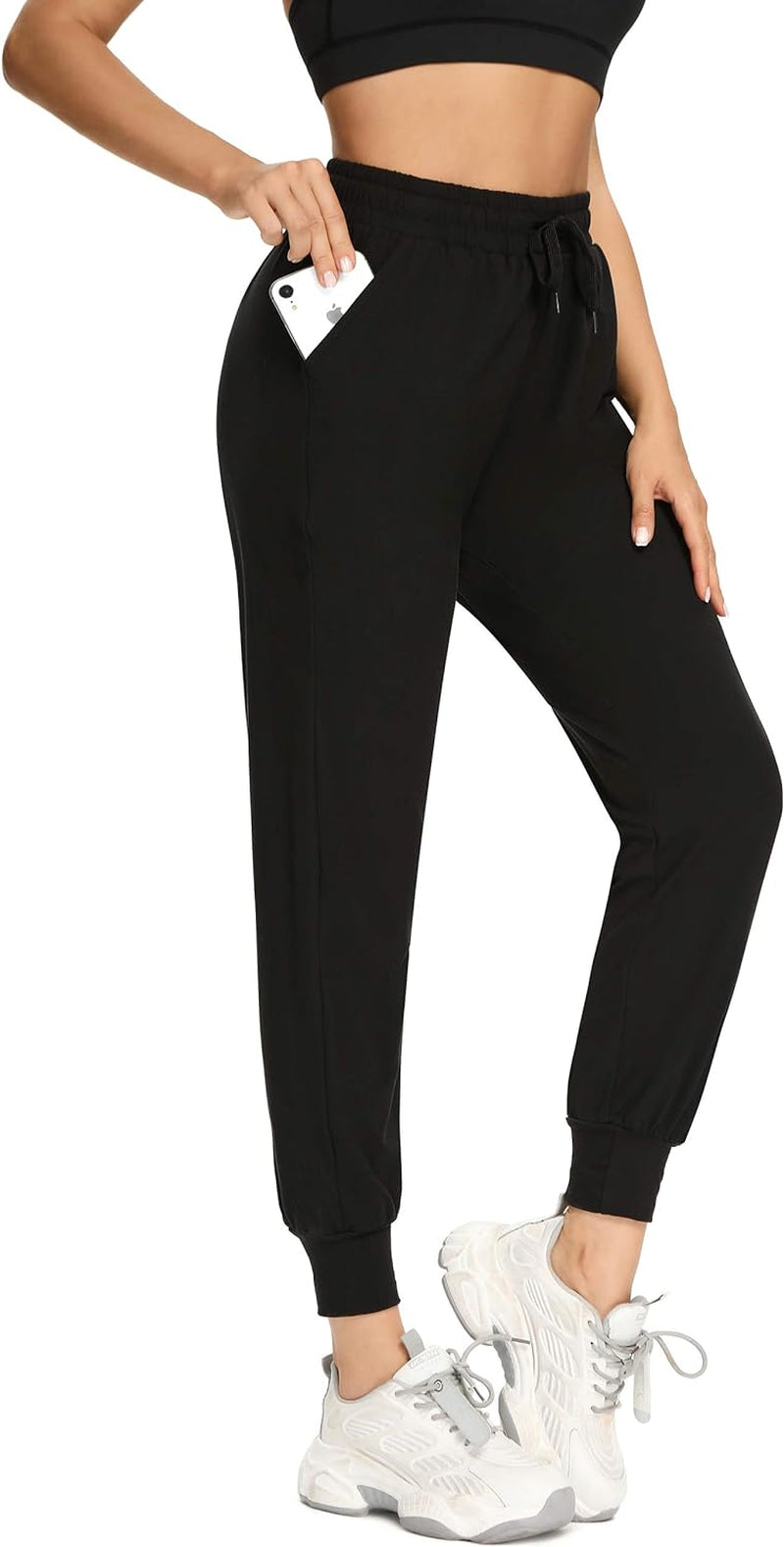 3 Pack Sweatpants for Women-Womens Joggers with Pockets Athletic Leggings for Workout Yoga Running - WORLD TIME VISITS