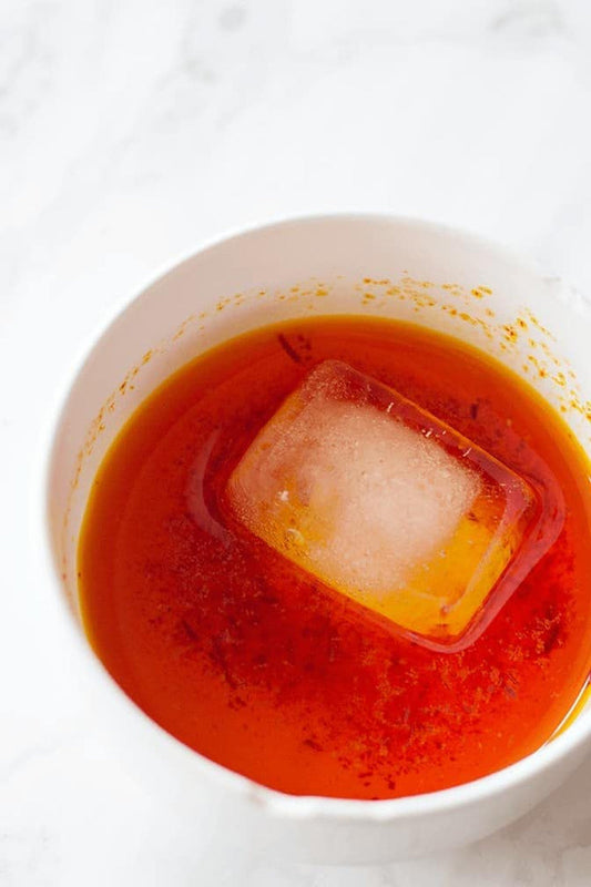 SAFFRON - Minuman Ais Kunyit Untuk Santai Dan Kegembiraan, Rempah Safron Merah Merah Premium Untuk Memasak, (1 Gram | 0.04 Auns)
