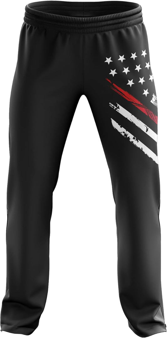 American Flag Sweatpants - Joggers for Men Women Fitness Workout