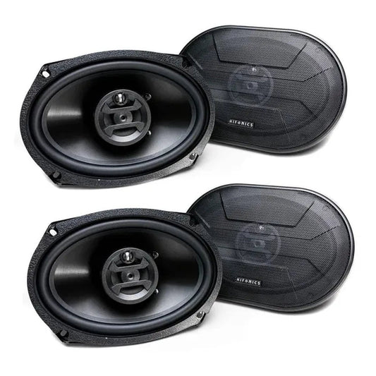 Hifonics Zeus 800 Watt 6 X 9 Inch 3 Way Car Audio Coaxial Speakers, 2 Pairs - WORLD TIME VISITS