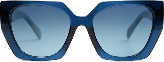 Trendy Oversized Polarized Sunglasses Womens Big Square Cateye Sunnies, Lentes De Sol Para Mujer SJ2205