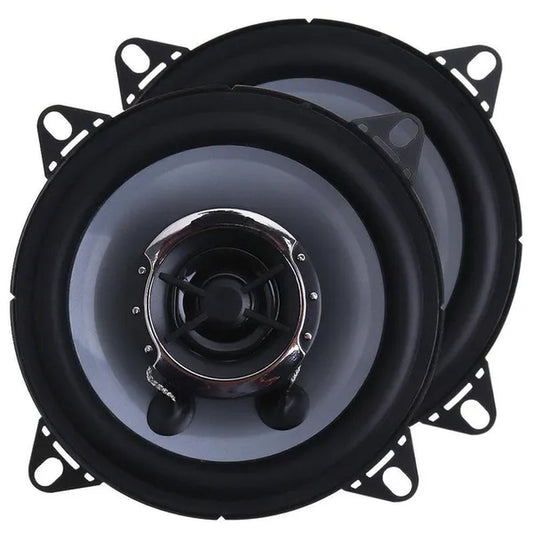 2Pcs 4 Inch 10Cm 150W Dual-Cone Car Coaxial Horn Audio Music Stereo Full Range Frequency Hifi Speakers Non-Destructive Installation - WORLD TIME VISITS
