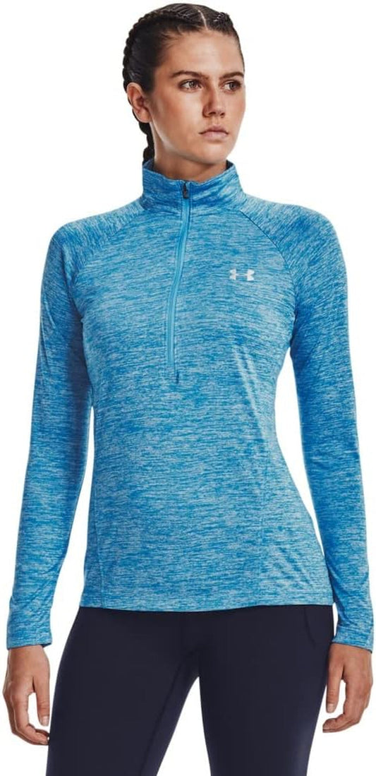 Women'S Tech Twist ½ Zip Long-Sleeve Pullover - WORLD TIME VISITS