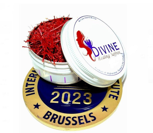 Saffron Threads - 100% Fresh, Pure Saffron from Afghanistan - Premium Award Winner Red Saffron Threads for Cooking Spanish Rice Paella & Risotto, Golden Milk, Tea & More - , 3G - WORLD TIME VISITS